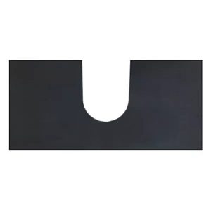 Коврик для ящика Comforty Кёльн 72 для тумбы Черный 00004148218CF