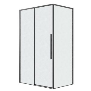 Душевой уголок Grossman Galaxy 130х70 Черный / Шиншила 120.K33.01.1370.21.02