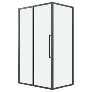 Душевой уголок Grossman Cosmo 120х70 Черный / Прозрачное 120.K33.02.1270.21.00