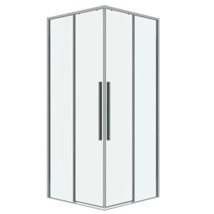 Душевой уголок Grossman Galaxy 80х70 Хром / Прозрачное 300.K33.01.8070.10.00