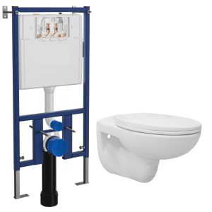 Инсталляции Loranto с унитазом Loranto Fredo Белый глянцевый 4501+CS-WH8005 Инсталляции Loranto с унитазом Loranto Fredo Белый глянцевый 4501+CS-WH8005