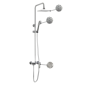 Душевая система GFmark с изливом Хром глянцевый 4875