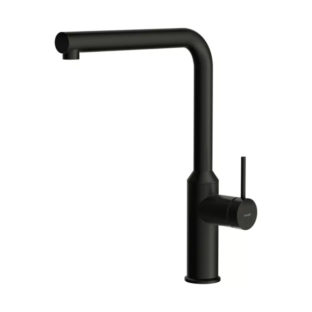 Смеситель для кухни Cersanit Flavis Черный матовый 68240