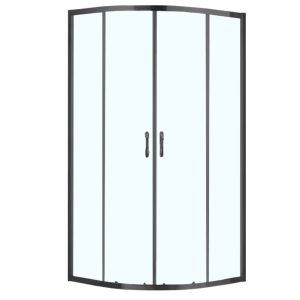 Душевой уголок Azario Milton 90х90 Черный / Прозрачное AZ-ND2142 900 Black