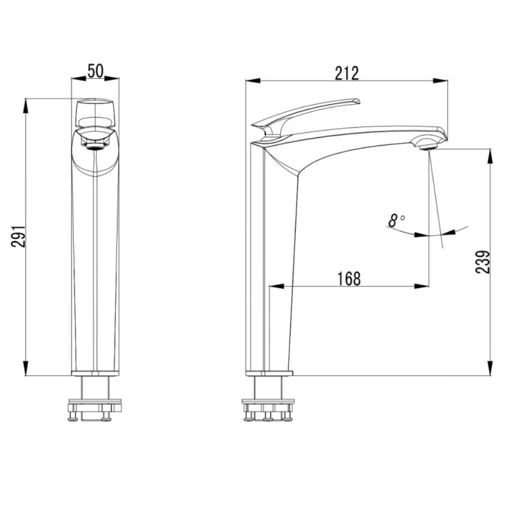Смеситель для раковины Azario Reuleaux Хром глянцевый AZ-VMF168U96C Смеситель для раковины Azario Reuleaux Хром глянцевый AZ-VMF168U96C — изображение 2