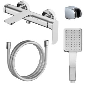 Смеситель для ванны Azario Asher Хром глянцевый AZ-VNN238311C Смеситель для ванны Azario Asher Хром глянцевый AZ-VNN238311C