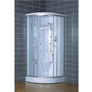 Душевая кабина Loranto Cs-00 100х100 Белый / Матовое CS-005 100*100