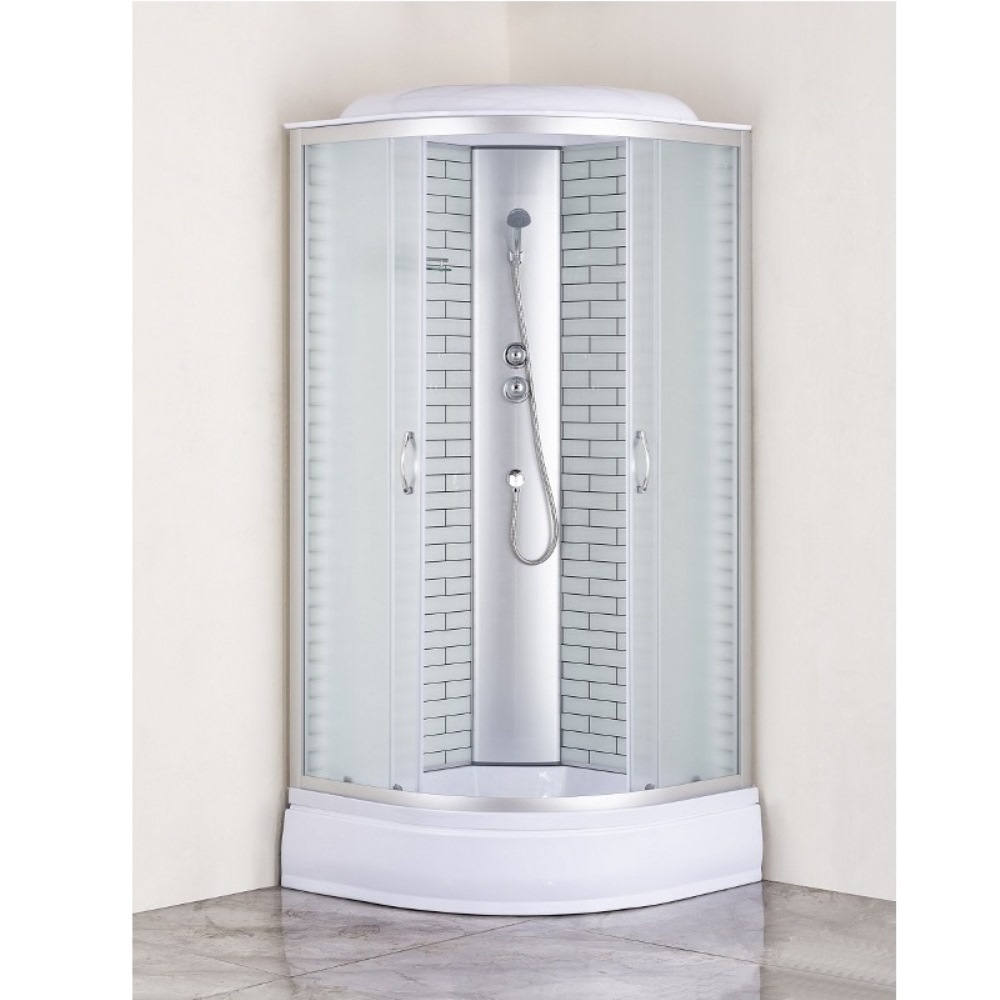 Душевая кабина Loranto Sunway 90х90 Хром / Матовое CS-6690-25FW 90 Душевая кабина Loranto Sunway 90х90 Хром / Матовое CS-6690-25FW 90 — изображение 2