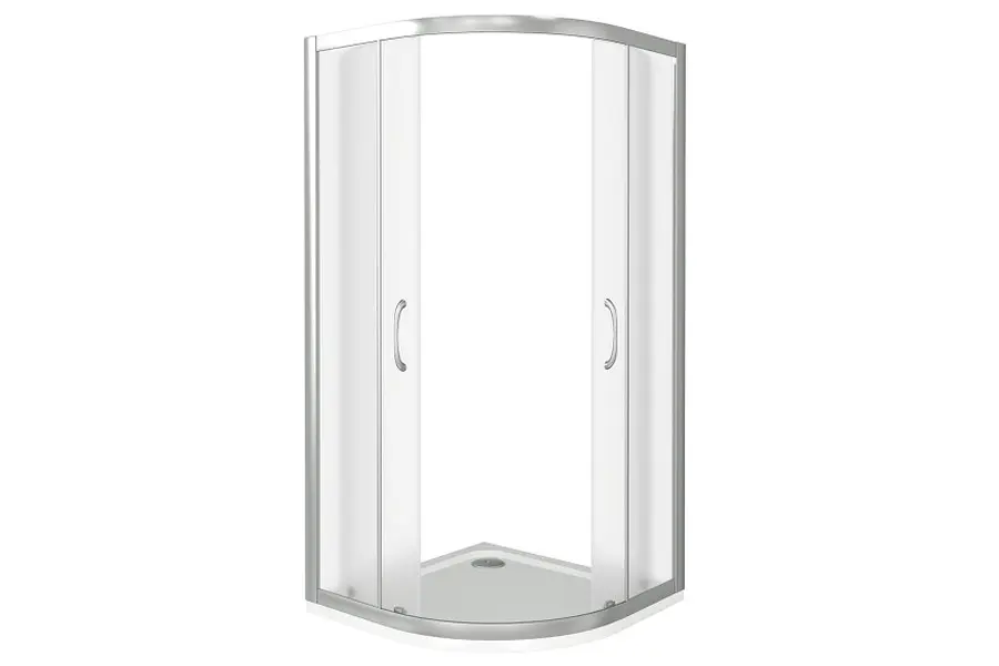 Душевой уголок Bas Latte 120х185 Хром / Прозрачное Душевой уголок Bas Latte 120х185 Хром / Прозрачное