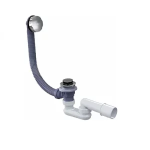 Перелив п/а с сифоном Triton плоский 600мм (металл) CK60PF Перелив п/а с сифоном Triton плоский 600мм (металл) CK60PF