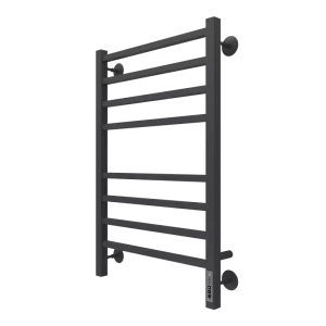 Полотенцесушитель электрический Terminus Ватикан 4670078527554 П8 80х53  диммер Черный матовый