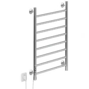Полотенцесушитель электрический Санприз Аврора П8 400*800 11032 Хром глянцевый диммер слева Полотенцесушитель электрический Санприз Аврора П8 400*800 11032 Хром глянцевый диммер слева
