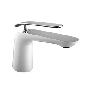 Смеситель для раковины Lemark Melange Хром / Белый LM4906CW