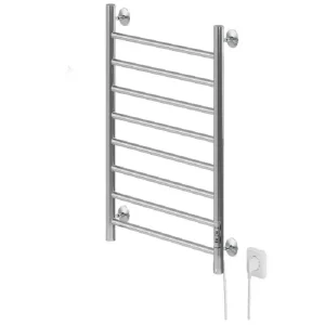 Полотенцесушитель электрический Санприз Аврора П8 400*800 11033 Хром глянцевый диммер справа Полотенцесушитель электрический Санприз Аврора П8 400*800 11033 Хром глянцевый диммер справа