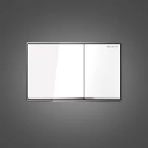 Смывная клавиша Geberit Omega 60 Белое стекло