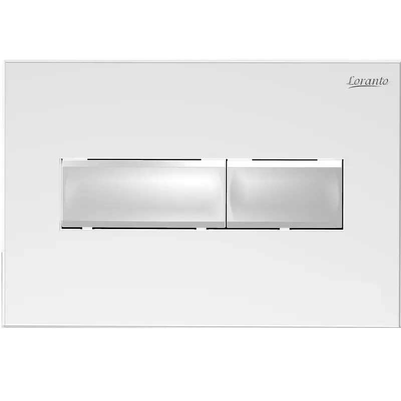 Клавиша смыва Loranto Line Белый матовый 7320 Клавиша смыва Loranto Line Белый матовый 7320