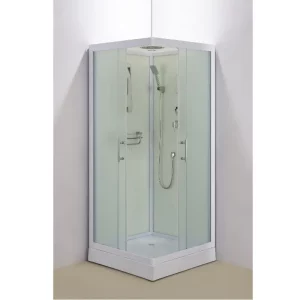 Душевая кабина Водный мир 90х90 ,Белый / Матовое, Низкий поддон