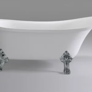 Ванна акриловая Comforty BA 160х72 ножки + донный клапан хром Белый BA102CR Ванна акриловая Comforty BA 160х72 ножки + донный клапан хром Белый BA102CR