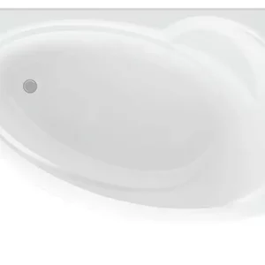 Ванна акриловая Aquatek Бетта 150х95 (каркас + слив-перелив + экран) правая Белый BET150-0000058