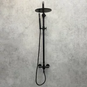 Душевая система Comforty FF018W-CMT Черный матовый