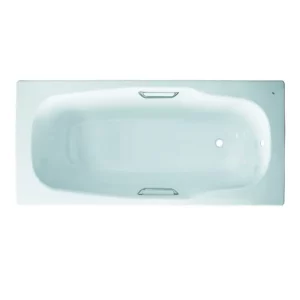 Ванна стальная BLB Atlantica 180х80 с отверстиями для ручек Белый B80AO