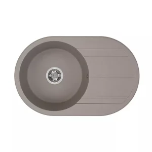 Мойка кухонная Aquaton Амира Серый Шелк 1A712932AI250
