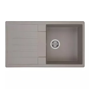 Мойка кухонная Aquaton Верона 86 Серый Шелк 1A710032VR250