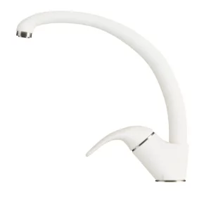 Смеситель для кухни Polygran Эко 660687 Белый хлопок