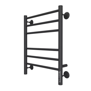 Полотенцесушитель электрический Terminus Аврора 4670078527479 П6 60х48,2  диммер Черный матовый
