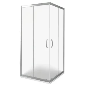 Душевой уголок Bas Infinity 100х185 Хром / Грейп