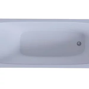 Ванна акриловая Aquatek Альфа 150х70 (каркас + слив-перелив + экран) слив справа Белый ALF150-0000043