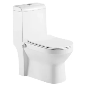 Унитаз-компакт Azario Brusco с функцией биде Белый AZ-1085B Унитаз-компакт Azario Brusco с функцией биде Белый AZ-1085B