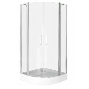 Душевой уголок Bas Pandora 120х185 Хром / Прозрачное