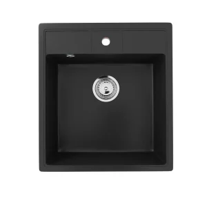 Мойка кухонная Ulgran Classic 44,5 U-406-344 Ультра-чёрный