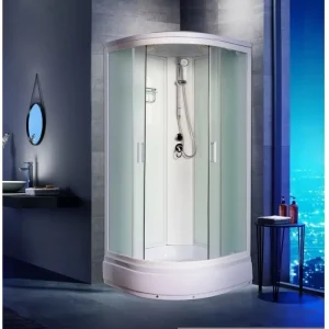 Душевая кабина Водный мир 90х90 ,Белый / Матовое, Низкий поддон