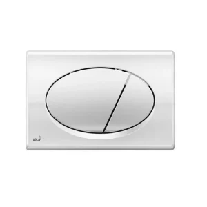 Кнопка смыва Alcaplast овальная глянцевый хром Кнопка смыва Alcaplast овальная глянцевый хром