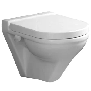 Унитаз подвесной Azario Trend + с сиденьем Белый AZ-2047
