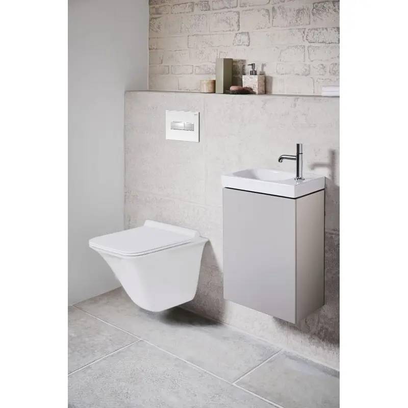 Клавиша смыва Loranto Line Белый матовый 7320 Клавиша смыва Loranto Line Белый матовый 7320 — изображение 2