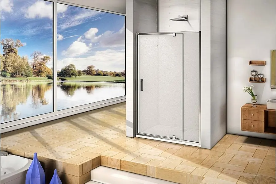 Душевая дверь Bas Orion 120х185 Хром / Прозрачное Душевая дверь Bas Orion 120х185 Хром / Прозрачное — изображение 3