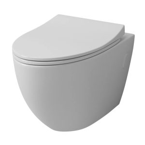 Унитаз подвесной Grossman с крышкой-сиденье Белый глянцевый GR-4451S