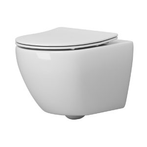 Унитаз подвесной Grossman Tornado с крышкой-сиденье Белый глянцевый GR-4457SQ Унитаз подвесной Grossman Tornado с крышкой-сиденье Белый глянцевый GR-4457SQ