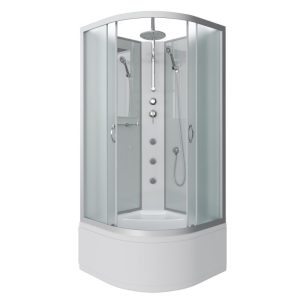 Душевая кабина Niagara Classic 100х100 Хром / Матовое NG-2309-14BKTG