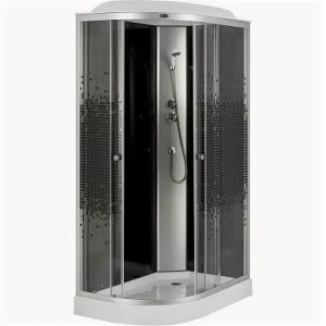 Душевая кабина Niagara Eco 120х80 Хром / С рисунком NG-4512-14R