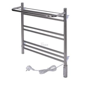 Полотенцесушитель электрический Тера Богема 50х60 ПСН диммер Хром глянцевый ПСН-14-05д Полотенцесушитель электрический Тера Богема 50х60 ПСН диммер Хром глянцевый ПСН-14-05д