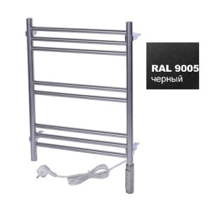 Полотенцесушитель электрический Тера Богема 40х60 ПСН диммер Черный матовый ПСН-15-01дч Полотенцесушитель электрический Тера Богема 40х60 ПСН диммер Черный матовый ПСН-15-01дч