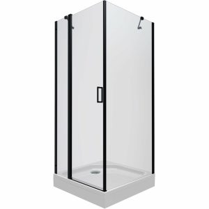 Душевой уголок Triton Йота 90х90 Черный / Прозрачное Щ0000054037