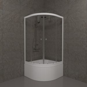 Душевой уголок Triton Ультра 90х90 с поддоном Б Белый / Прозрачное Щ0000061800 Душевой уголок Triton Ультра 90х90 с поддоном Б Белый / Прозрачное Щ0000061800