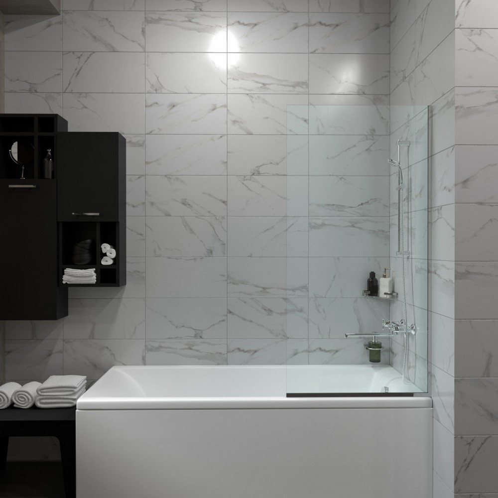 Шторка для ванны Triton Статик 50 Хром / Прозрачное Щ0000067406 Шторка для ванны Triton Статик 50 Хром / Прозрачное Щ0000067406 — изображение 2