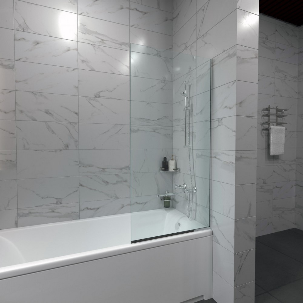 Шторка для ванны Triton Статик 50 Хром / Прозрачное Щ0000067406 Шторка для ванны Triton Статик 50 Хром / Прозрачное Щ0000067406