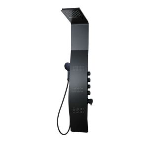 Душевая панель Taliente Amato гидромассажная Черный матовый ТА-G-A04Bb